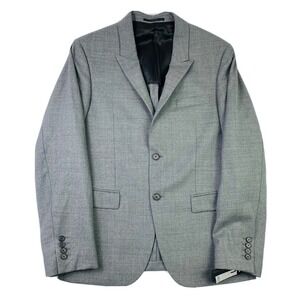 Joseph Gray Melange Wool‎ Freddy Blazer Size 40 NWT